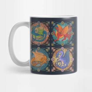 Medieval Celtic Dragon Collection Mug